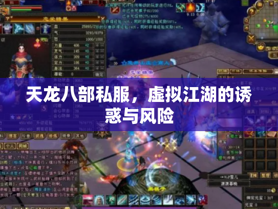 天龙八部私服，虚拟江湖的诱惑与风险