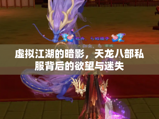 虚拟江湖的暗影，天龙八部私服背后的欲望与迷失