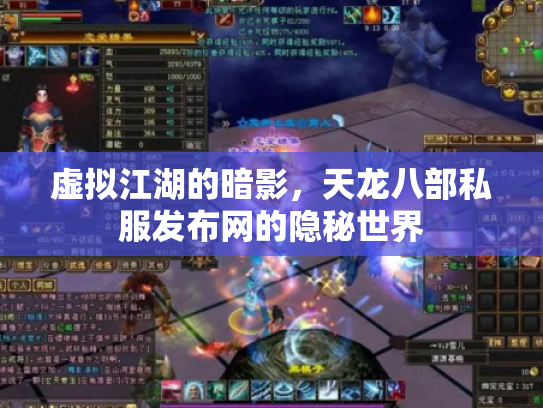 虚拟江湖的暗影，天龙八部私服发布网的隐秘世界
