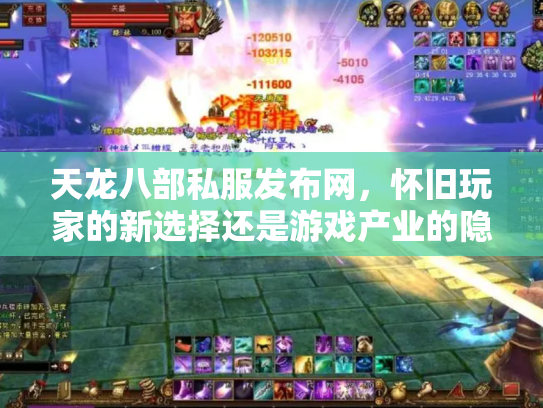 天龙八部私服发布网，怀旧玩家的新选择还是游戏产业的隐患？