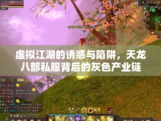 虚拟江湖的诱惑与陷阱，天龙八部私服背后的灰色产业链
