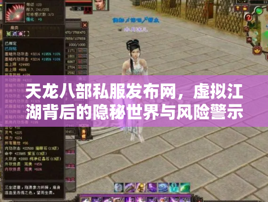 天龙八部私服发布网，虚拟江湖背后的隐秘世界与风险警示