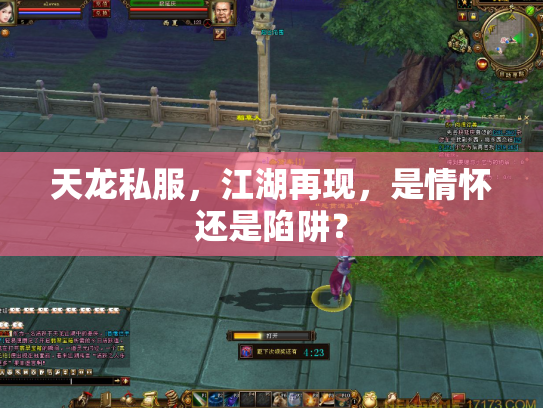 天龙私服，江湖再现，是情怀还是陷阱？