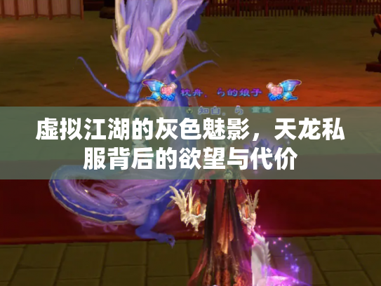 虚拟江湖的灰色魅影，天龙私服背后的欲望与代价