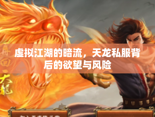 虚拟江湖的暗流，天龙私服背后的欲望与风险