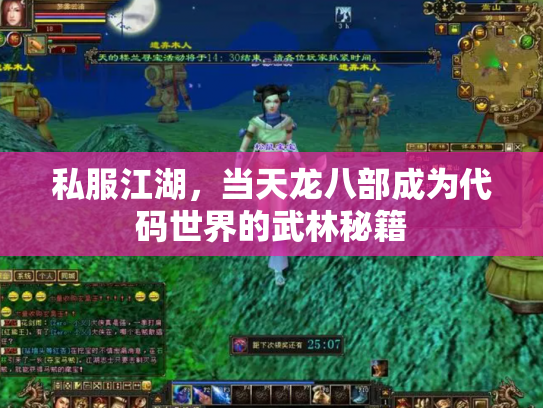 私服江湖，当天龙八部成为代码世界的武林秘籍