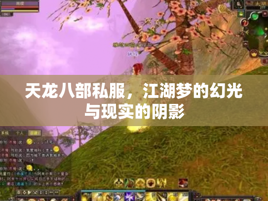 天龙八部私服，江湖梦的幻光与现实的阴影