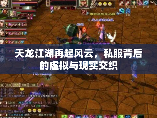天龙江湖再起风云，私服背后的虚拟与现实交织