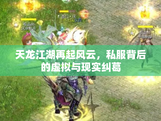 天龙江湖再起风云，私服背后的虚拟与现实纠葛