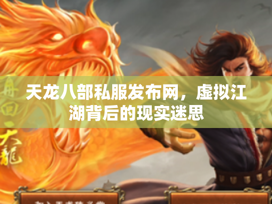 天龙八部私服发布网，虚拟江湖背后的现实迷思