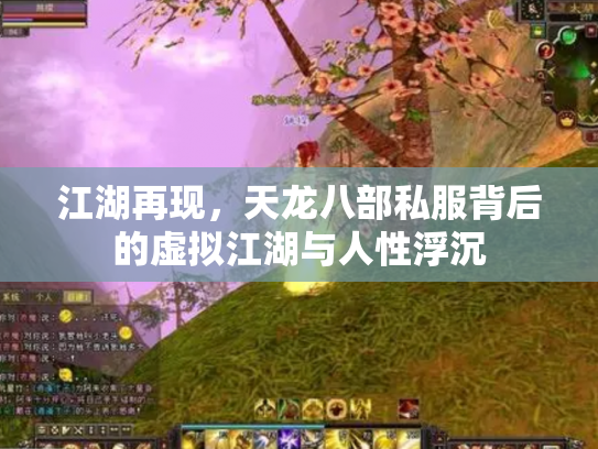江湖再现，天龙八部私服背后的虚拟江湖与人性浮沉