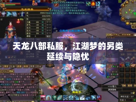 天龙八部私服，江湖梦的另类延续与隐忧