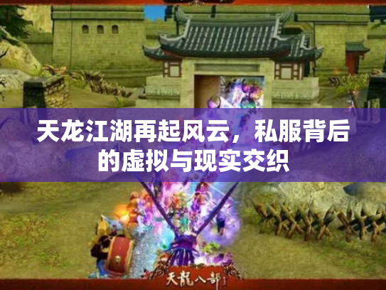 天龙江湖再起风云，私服背后的虚拟与现实交织