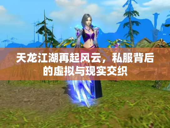 天龙江湖再起风云，私服背后的虚拟与现实交织