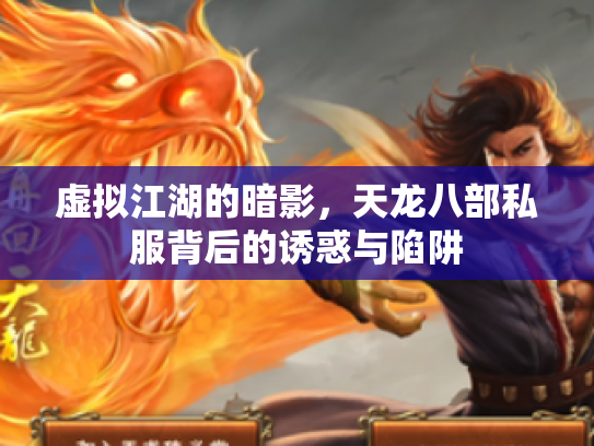 虚拟江湖的暗影，天龙八部私服背后的诱惑与陷阱