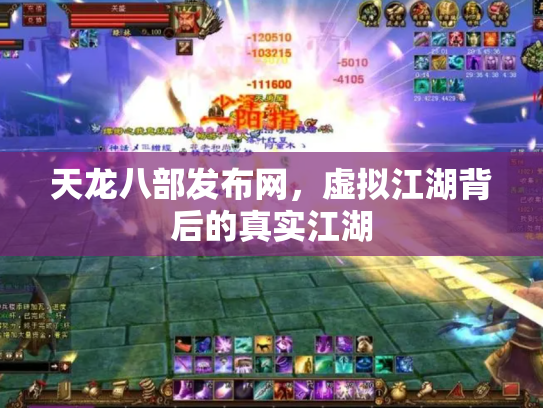 天龙八部发布网，虚拟江湖背后的真实江湖