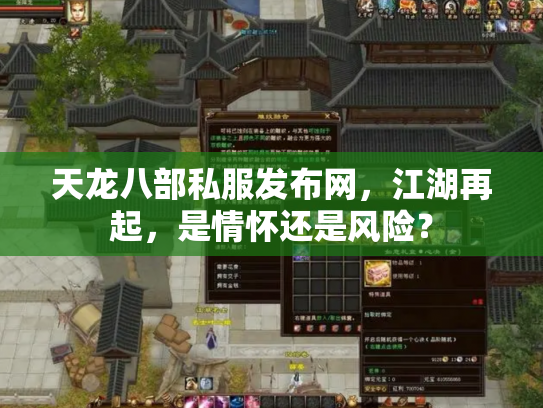 天龙八部私服发布网，江湖再起，是情怀还是风险？