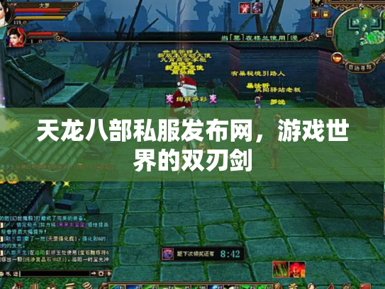 天龙八部私服发布网，游戏世界的双刃剑