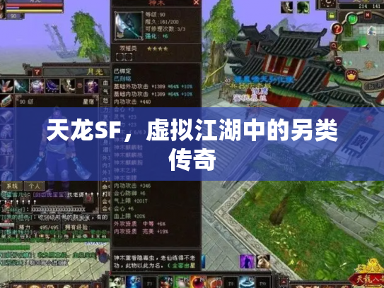 天龙SF，虚拟江湖中的另类传奇