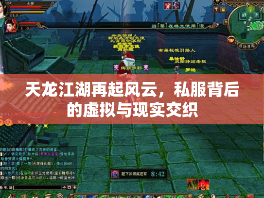 天龙江湖再起风云，私服背后的虚拟与现实交织