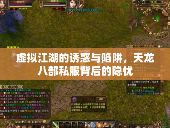 虚拟江湖的诱惑与陷阱，天龙八部私服背后的隐忧