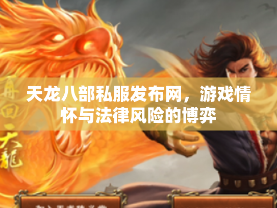 天龙八部私服发布网，游戏情怀与法律风险的博弈