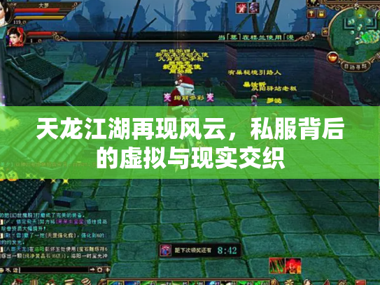 天龙江湖再现风云，私服背后的虚拟与现实交织
