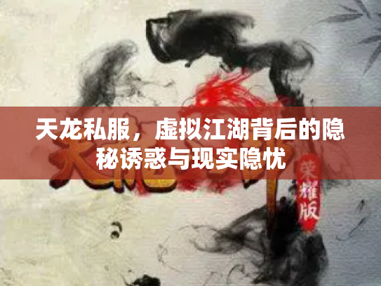 天龙私服，虚拟江湖背后的隐秘诱惑与现实隐忧