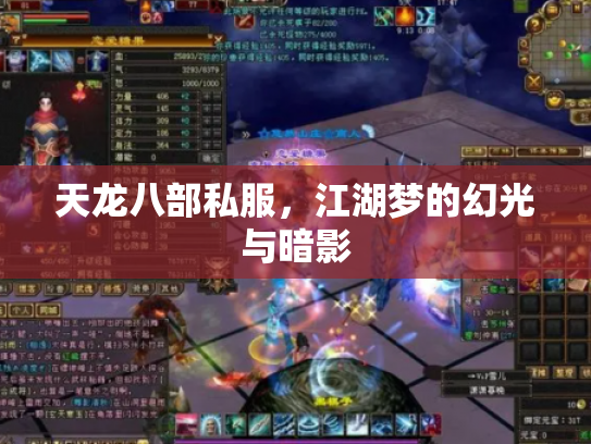 天龙八部私服，江湖梦的幻光与暗影