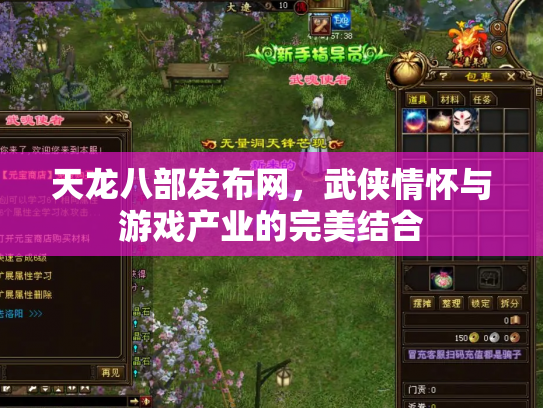 天龙八部发布网，武侠情怀与游戏产业的完美结合