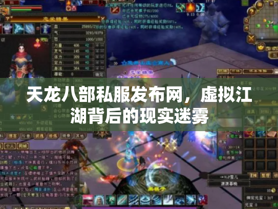 天龙八部私服发布网，虚拟江湖背后的现实迷雾