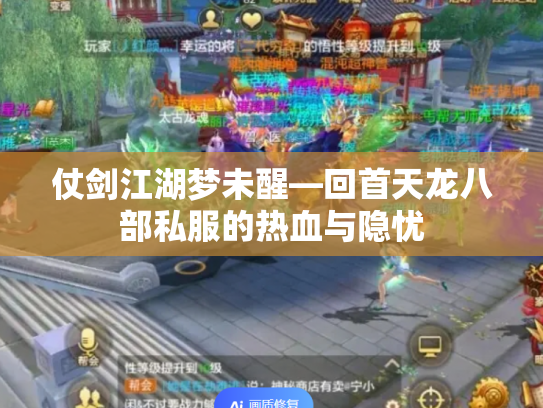仗剑江湖梦未醒—回首天龙八部私服的热血与隐忧