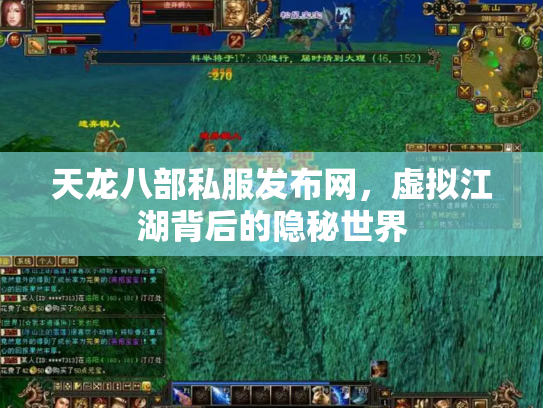 天龙八部私服发布网，虚拟江湖背后的隐秘世界