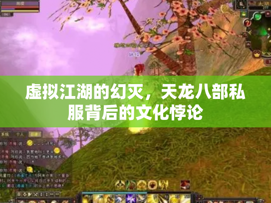 虚拟江湖的幻灭，天龙八部私服背后的文化悖论