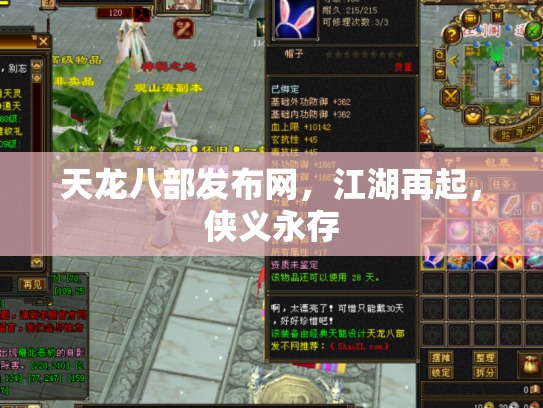 天龙八部发布网，江湖再起，侠义永存