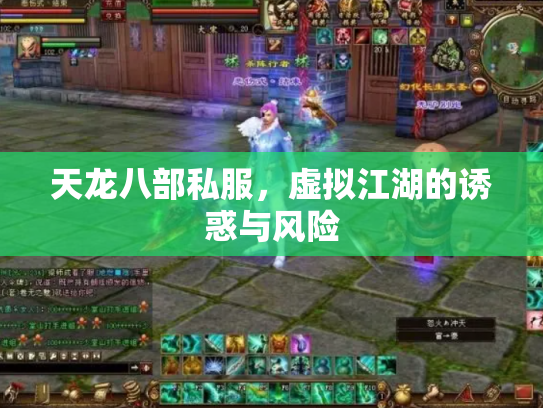 天龙八部私服，虚拟江湖的诱惑与风险