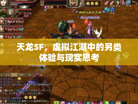 天龙SF，虚拟江湖中的另类体验与现实思考