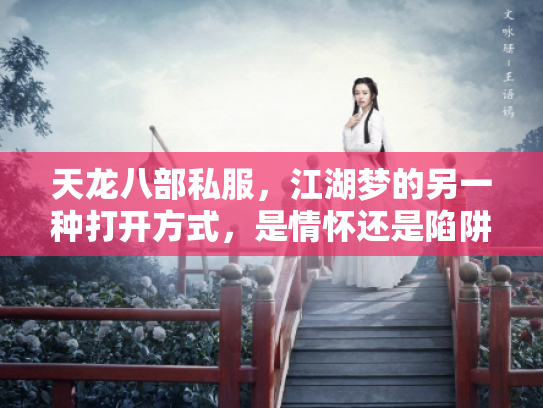 天龙八部私服，江湖梦的另一种打开方式，是情怀还是陷阱？