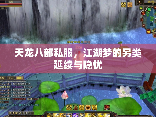 天龙八部私服，江湖梦的另类延续与隐忧