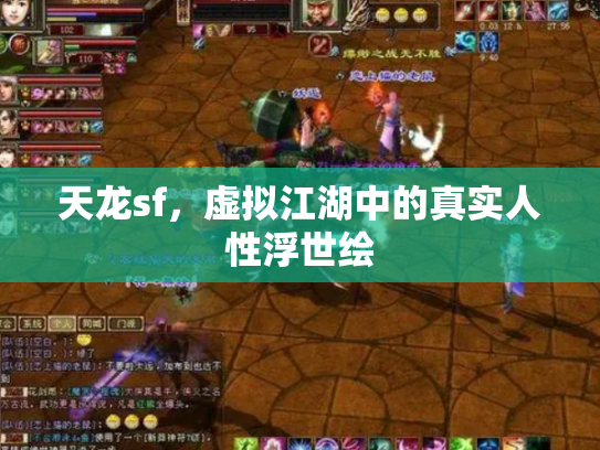 天龙sf，虚拟江湖中的真实人性浮世绘