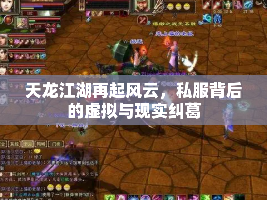 天龙江湖再起风云，私服背后的虚拟与现实纠葛