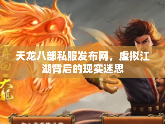 天龙八部私服发布网，虚拟江湖背后的现实迷思