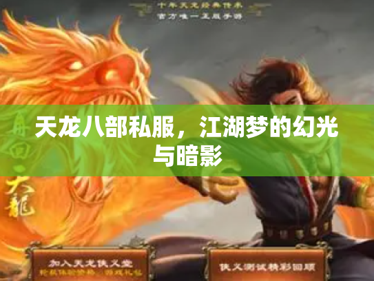 天龙八部私服，江湖梦的幻光与暗影
