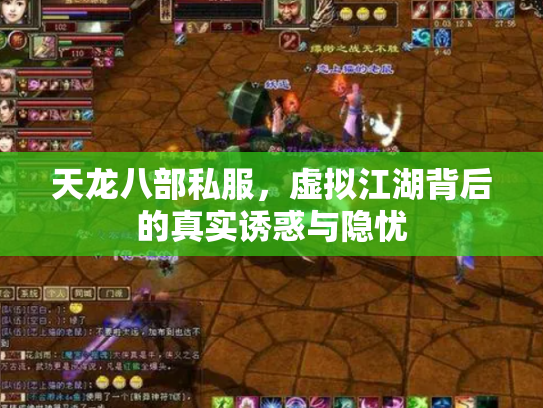 天龙八部私服，虚拟江湖背后的真实诱惑与隐忧