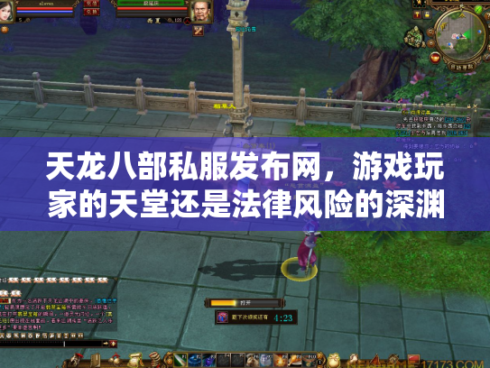 天龙八部私服发布网，游戏玩家的天堂还是法律风险的深渊？