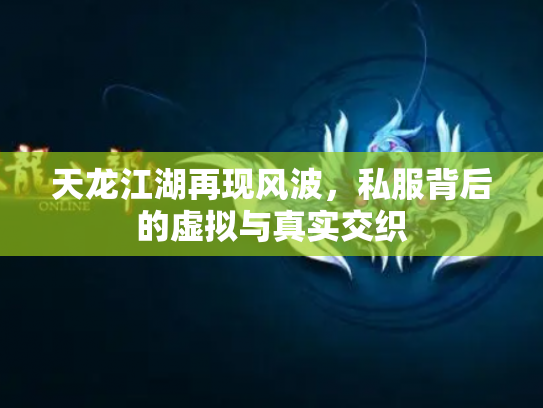 天龙江湖再现风波，私服背后的虚拟与真实交织