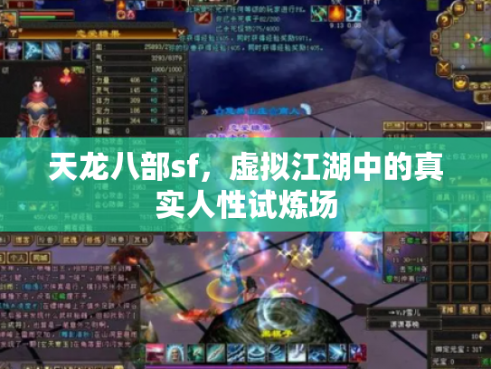 天龙八部sf，虚拟江湖中的真实人性试炼场