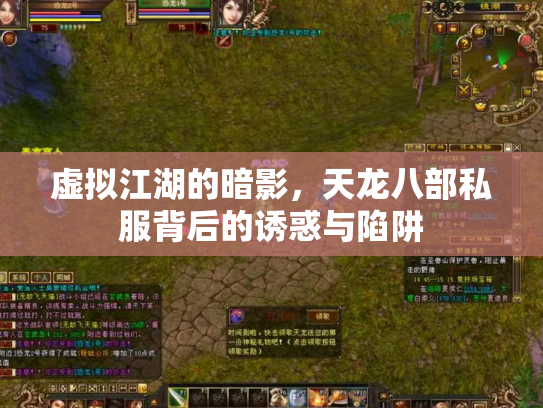 虚拟江湖的暗影，天龙八部私服背后的诱惑与陷阱