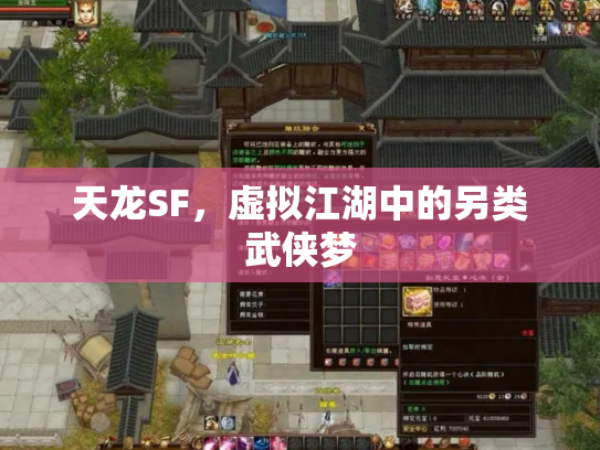 天龙SF，虚拟江湖中的另类武侠梦
