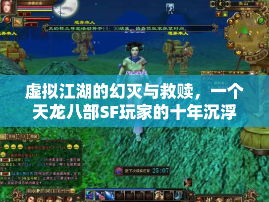 虚拟江湖的幻灭与救赎，一个天龙八部SF玩家的十年沉浮